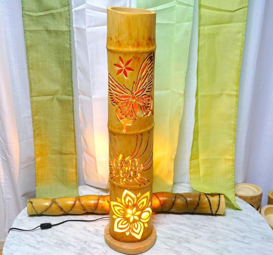 竹あかり　彩と華　〜〜曼珠沙華〜〜　２つの美しさが楽しめる