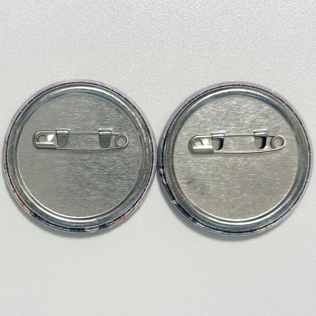 バンドリ 市ヶ谷有咲 花園たえ 缶バッジ Poppin’Party 初期