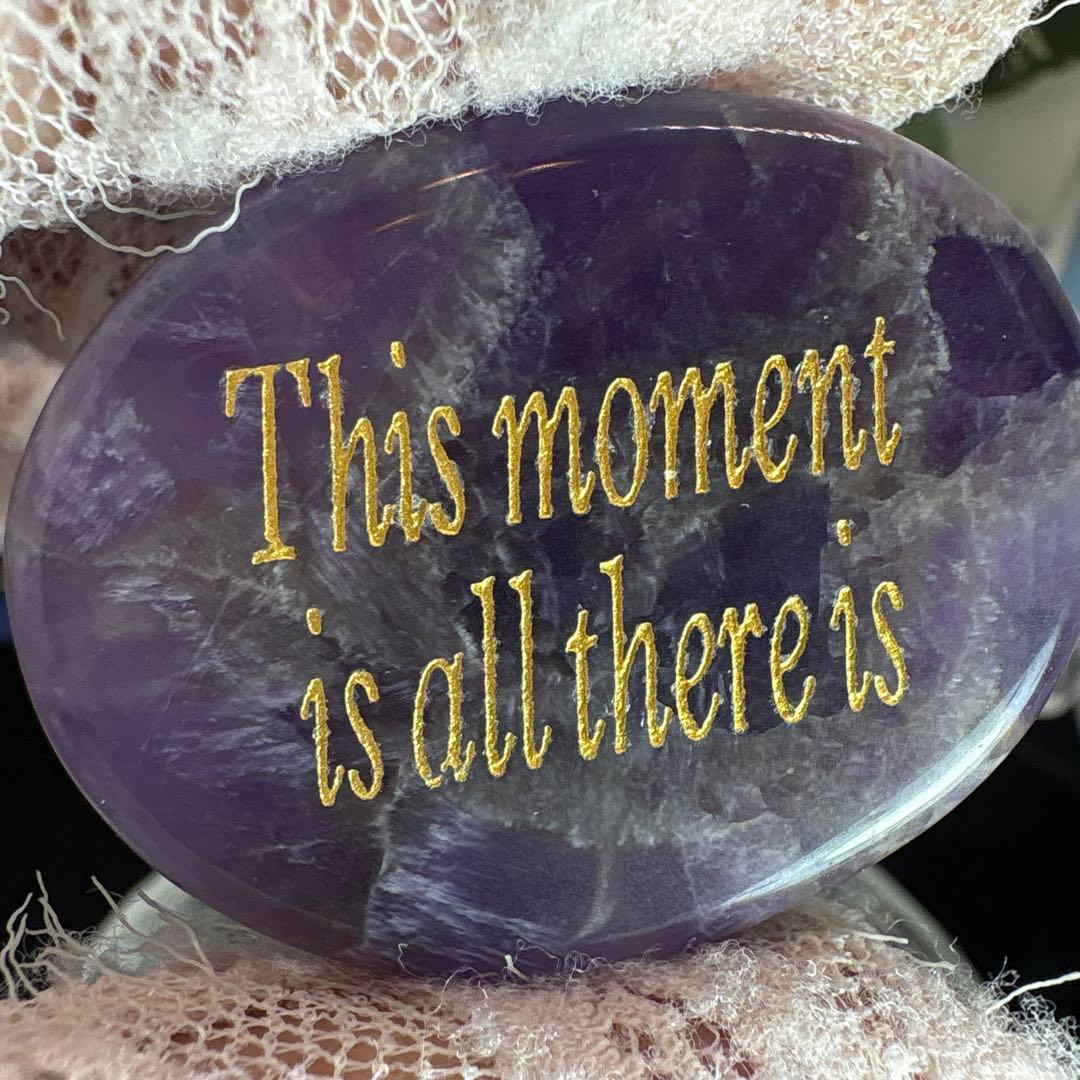 ドリームアメジスト♡握り石♡ お財布に♡No2203