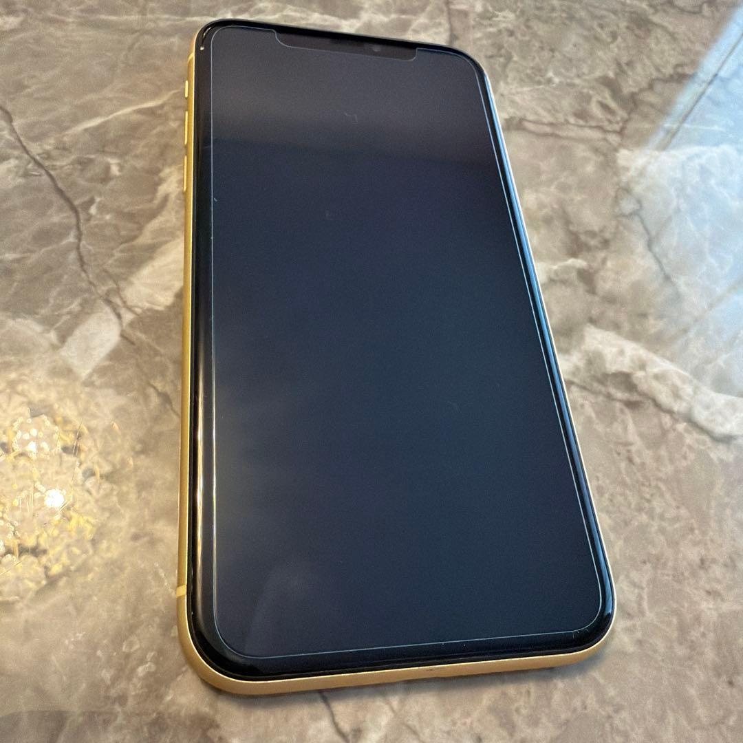 Apple iPhone XR 10R イエロー 本体 64GB 超美品