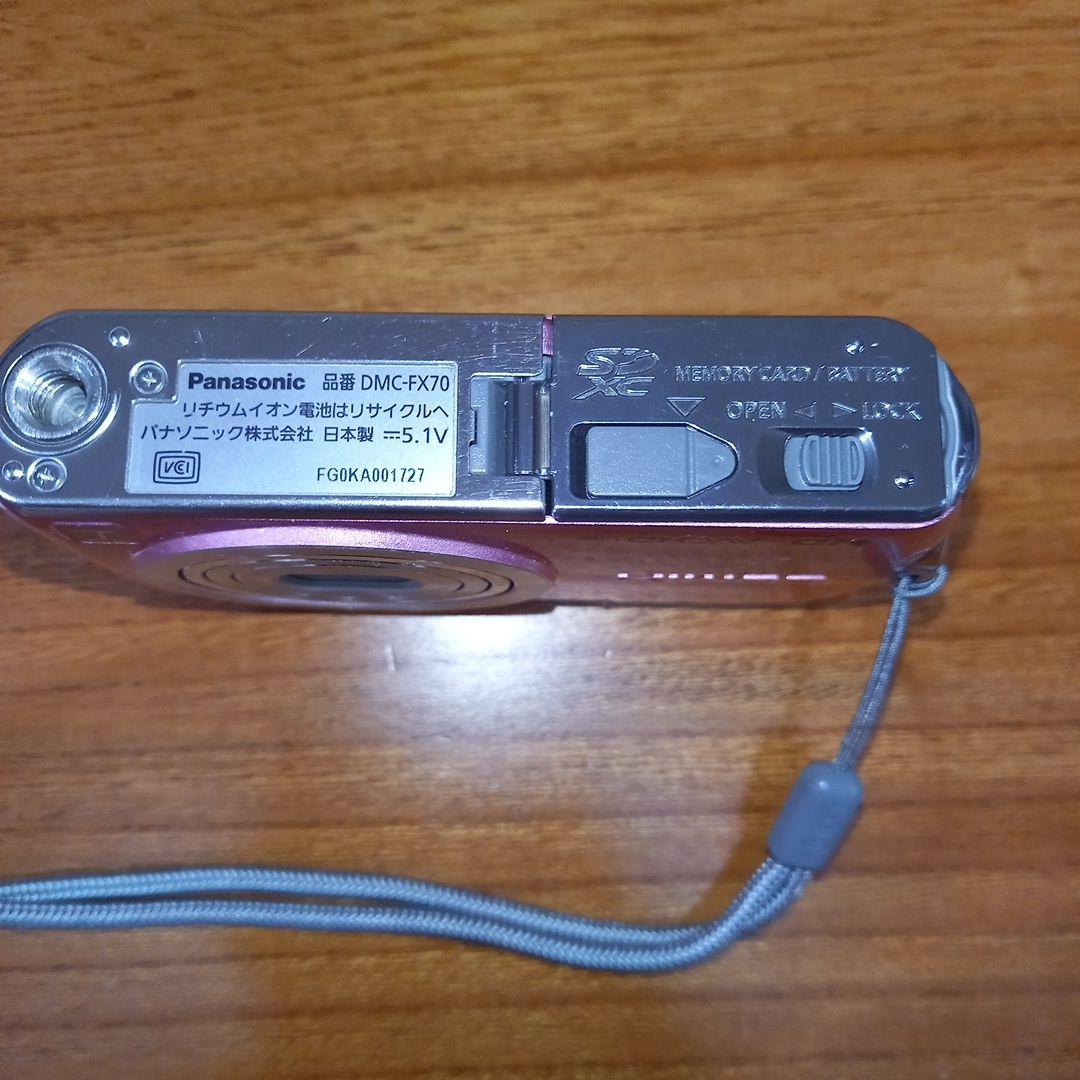 LUMIX　DMC-FX70　ピンク