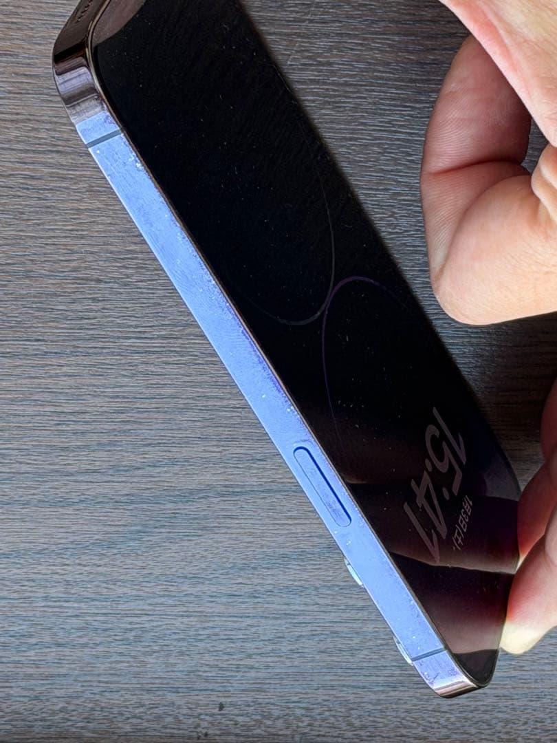 海外版 Apple iPhone 14 Pro 本体　ディープパープル