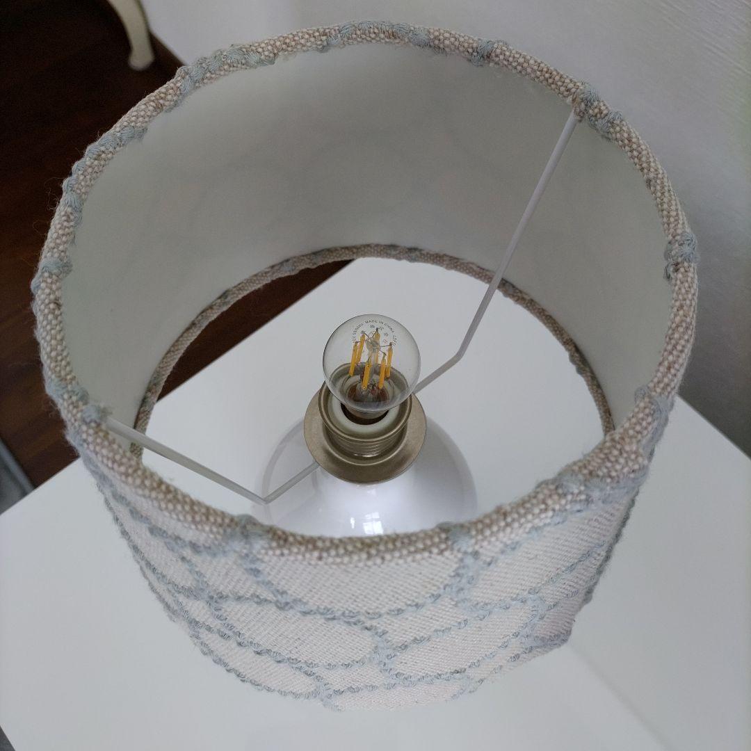 ミナポルホネン生地仕様　ハンドメイドルームランプ　タンバリン