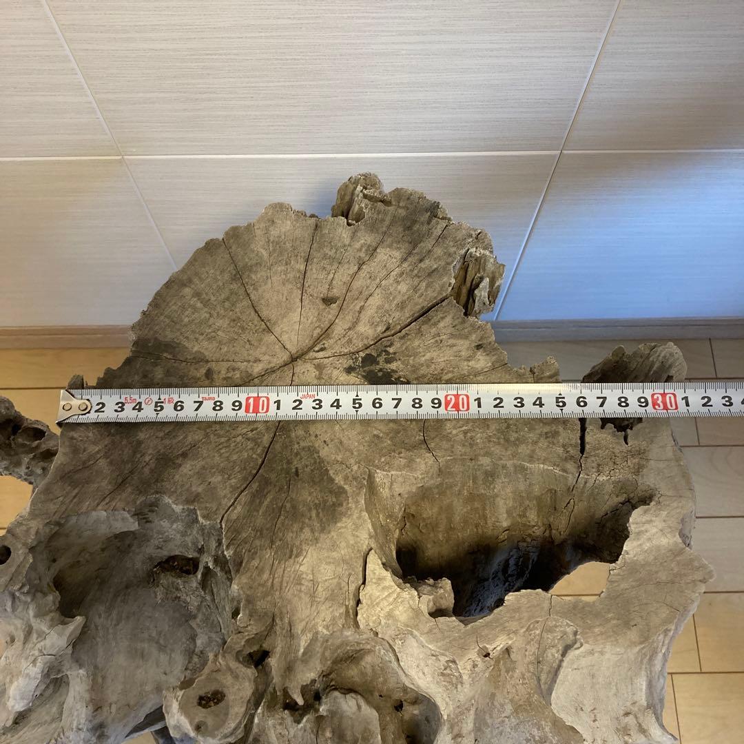 盆栽台　花台　木製花台　流木花台　古木　生花　天然木　切り株　木の根　置物
