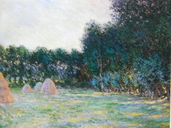 Ｃｌａｕｄｅ Ｍｏｎｅｔ・クロード・モネ、ジヴェルニーの積わら、希少