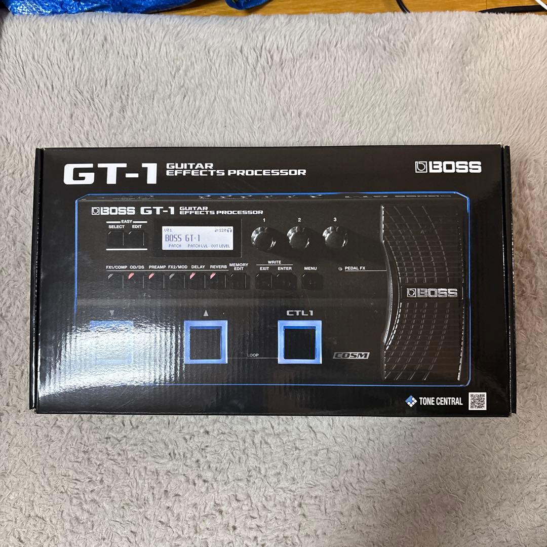 BOSS GT-1 ギター用マルチエフェクター　純正ACアダプターつき