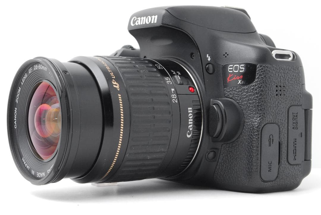【光学極美品　ダブルレンズ】Canon Kiss X8i　スマホ転送　WiFi