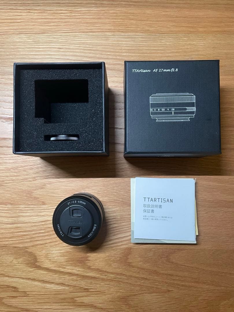TTArtisan27mmF2.8 Sony EマウントAF対応 APSC用