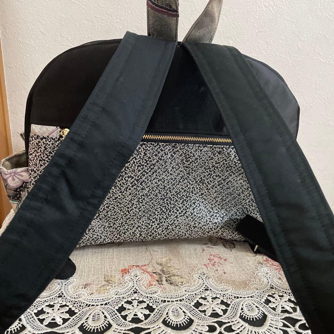 帯リメイクリュック 11-28