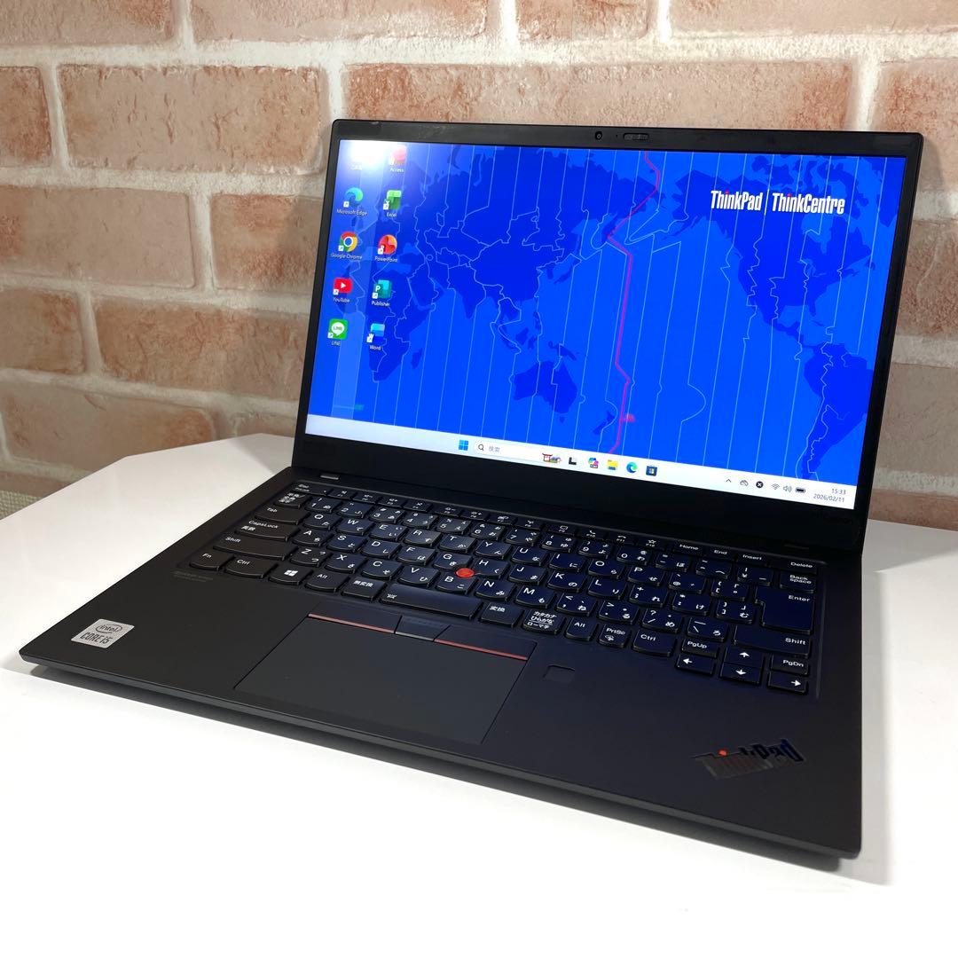 ★美品★ ThinkPad X1 2020年製 SSD256GB XX7