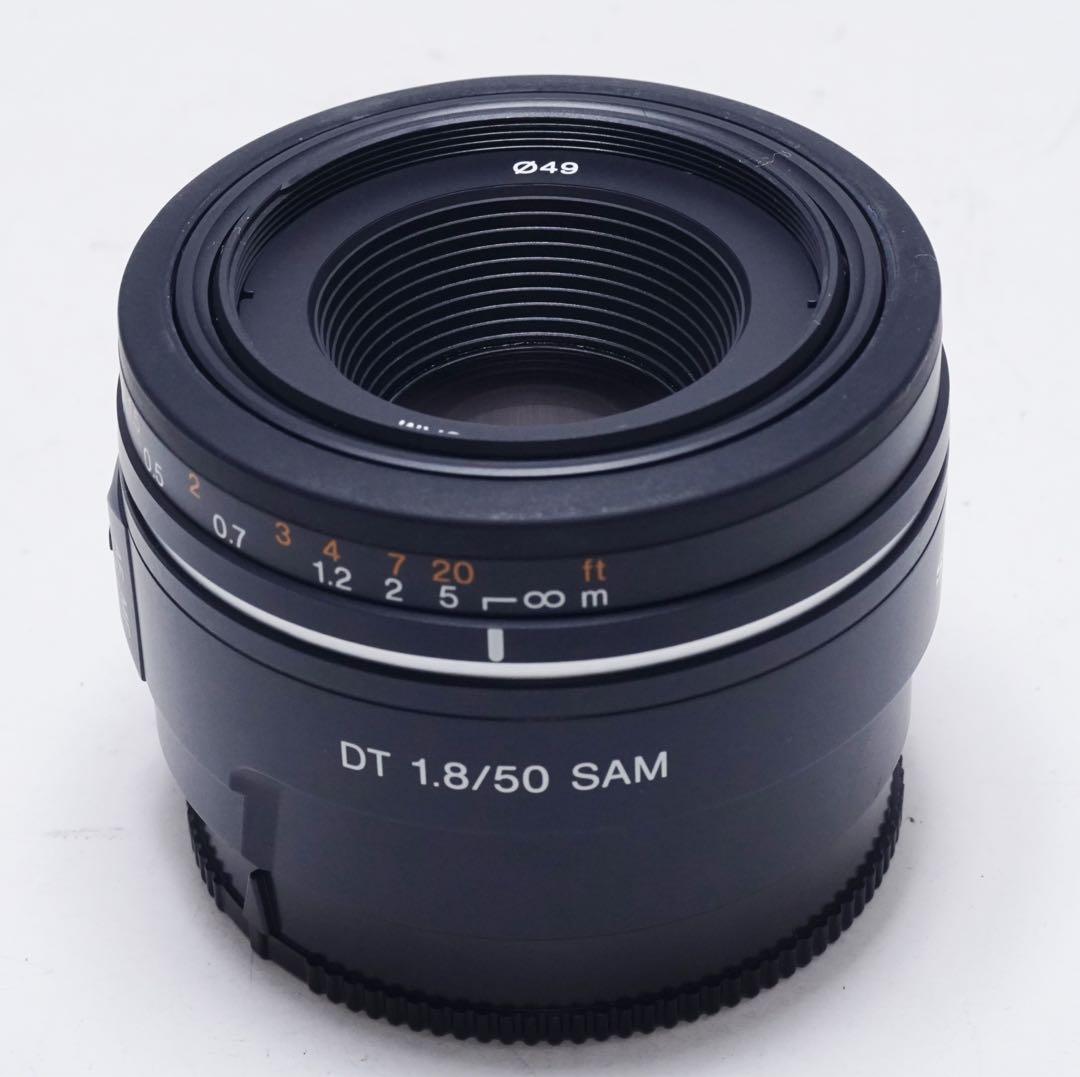 極美品 SONY DT 50mm f1.8 SAM SAL50F18 単焦点