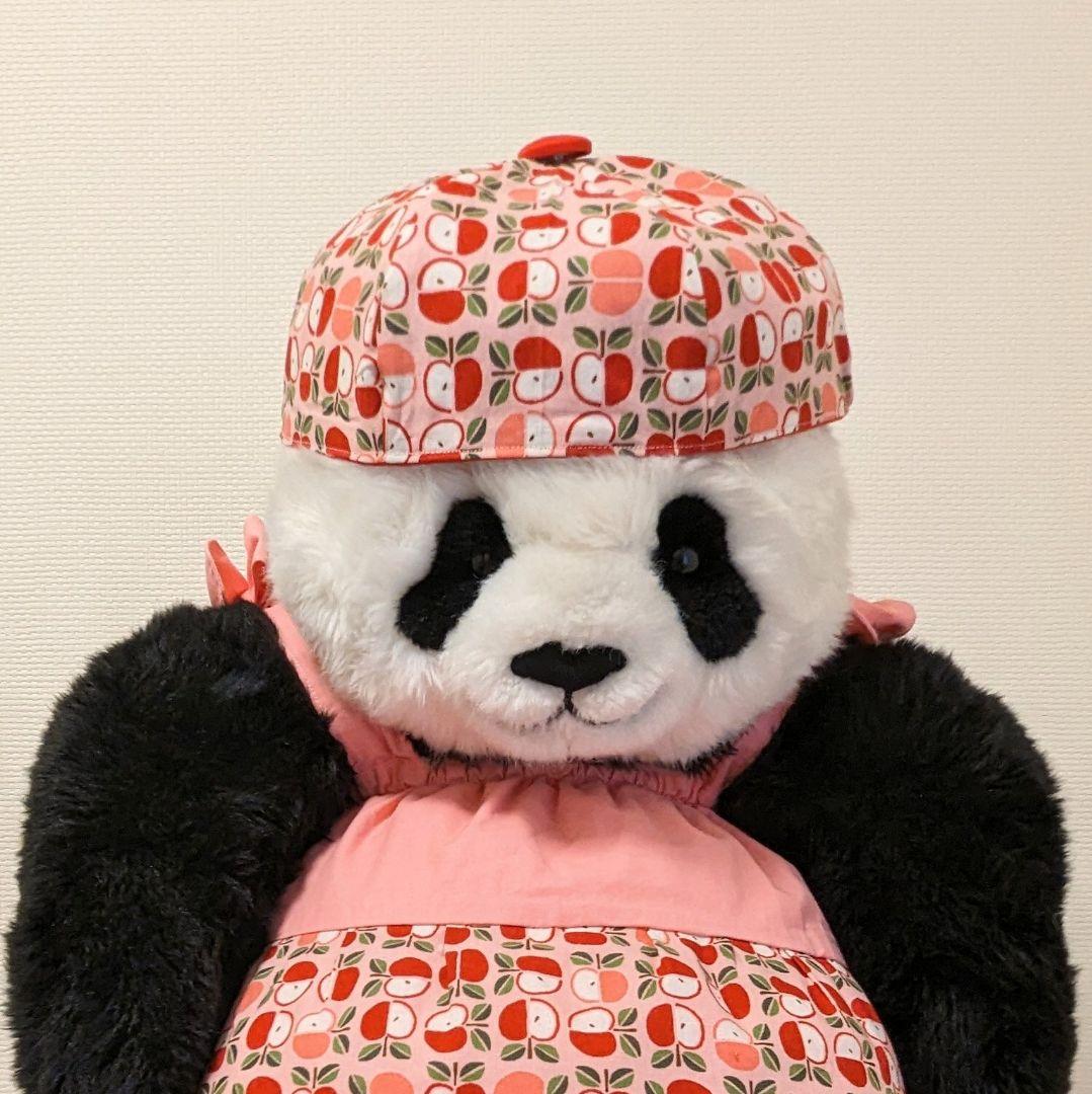 ✿抱っこシャン✿まるまるころろん♡ストラップドレスおリンゴベレーセットR✕P