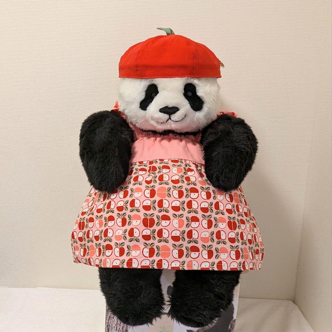 ✿抱っこシャン✿まるまるころろん♡ストラップドレスおリンゴベレーセットR✕P