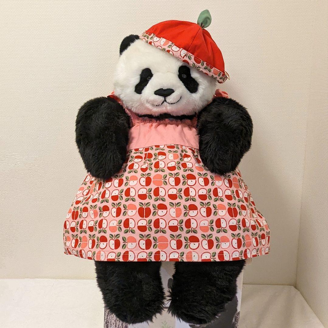 ✿抱っこシャン✿まるまるころろん♡ストラップドレスおリンゴベレーセットR✕P