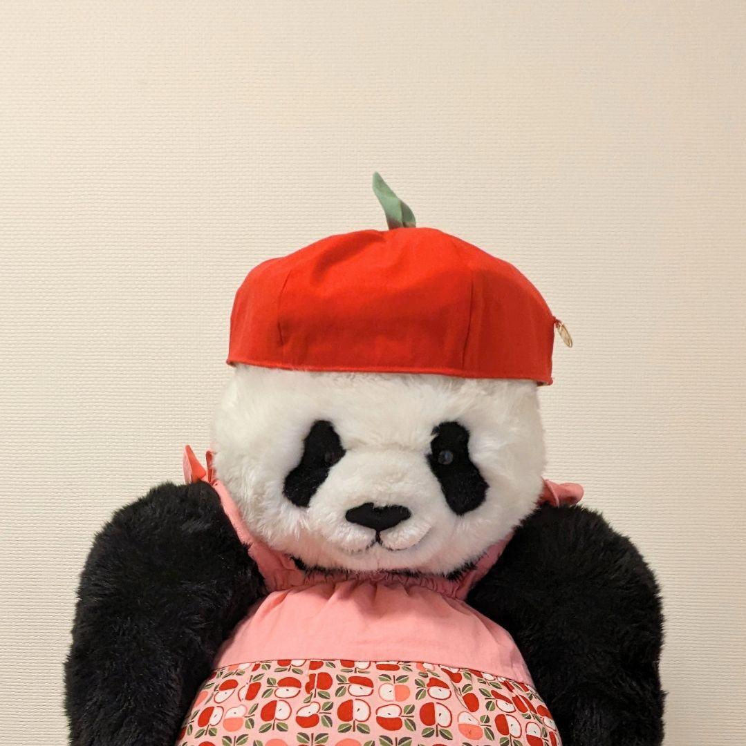 ✿抱っこシャン✿まるまるころろん♡ストラップドレスおリンゴベレーセットR✕P