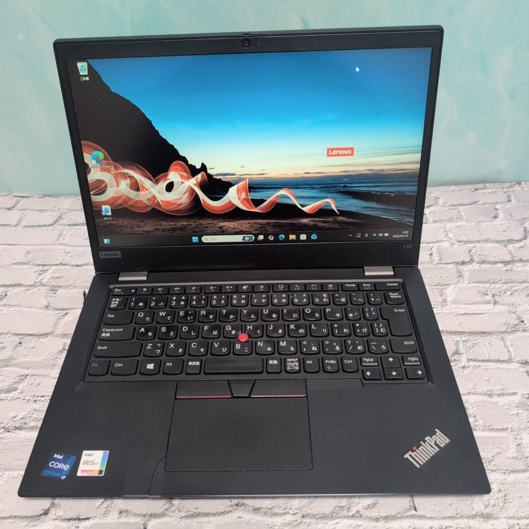 高性能i7 ThinkPadL13Gen2 メモリ6GB/512GB オフィス