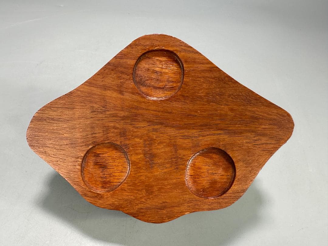 UM4-1中国美術　玉石製　青玉鼎式香炉　置物　時代物　唐物