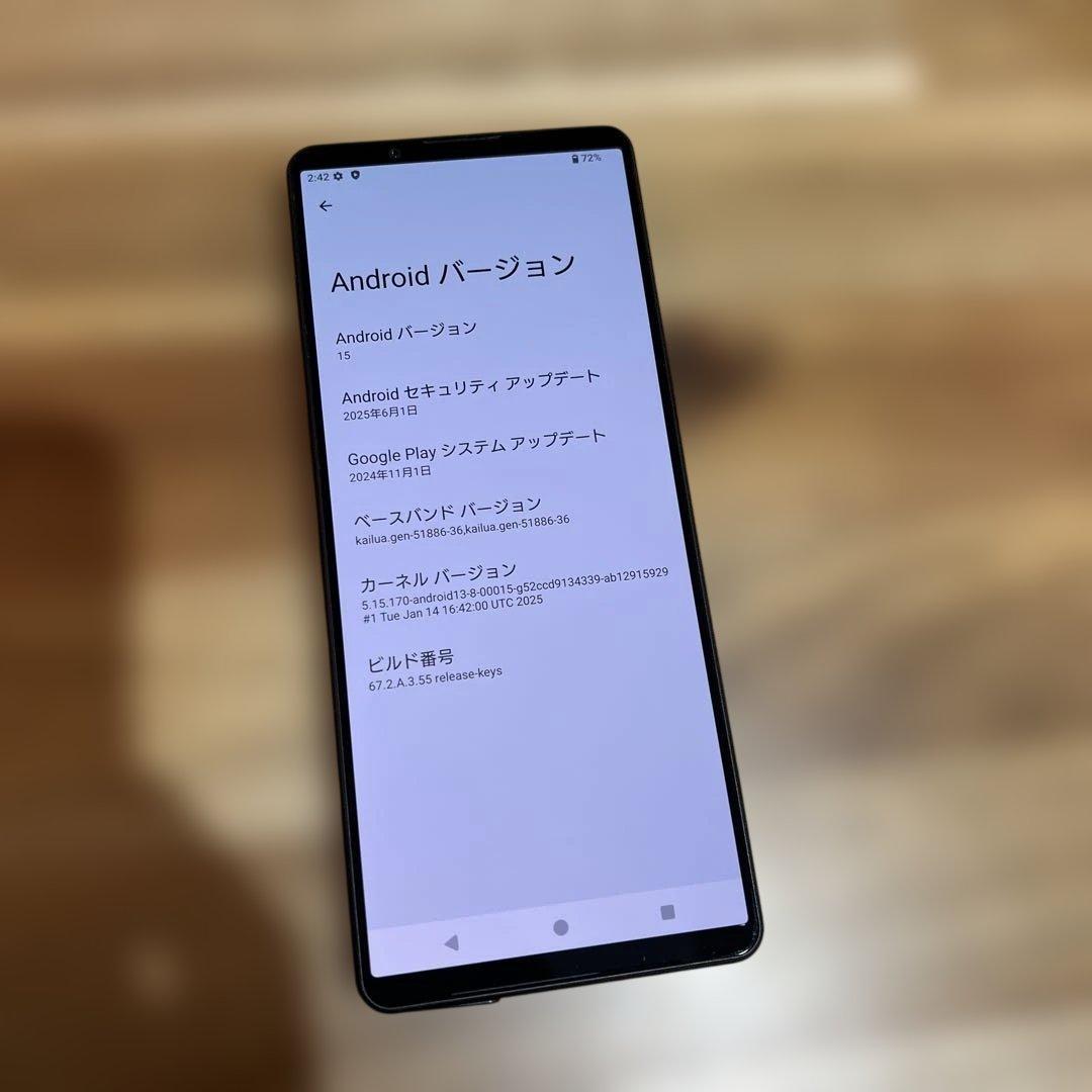 Z414 au SIMフリーXperia 1 V SOG10