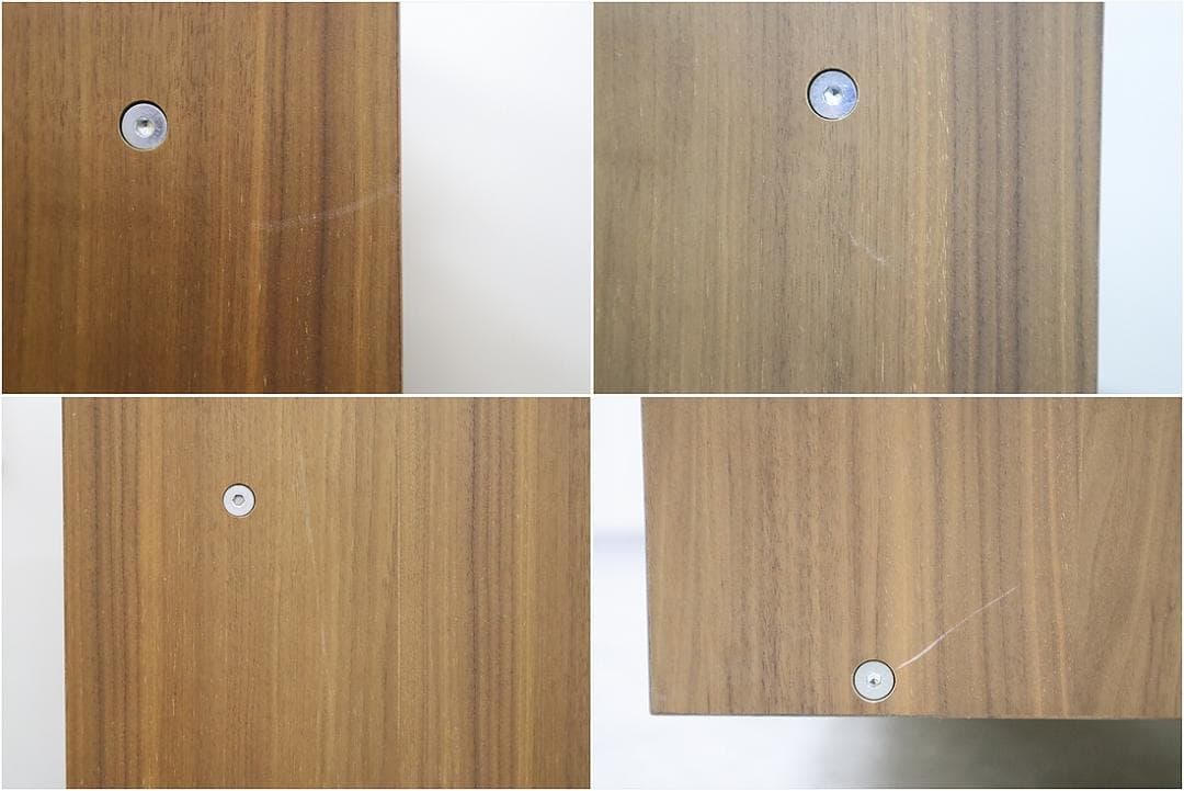 無印良品 MUJI スタッキングシェルフ ウォールナット材 飾り棚 本棚 収納棚