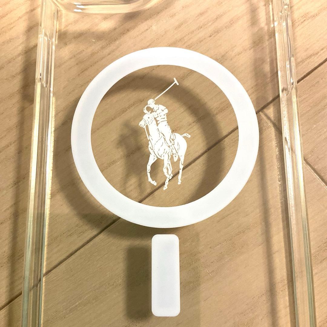 新品/ラルフローレン　iPhoneケース 15 Plus クリアスマホケース