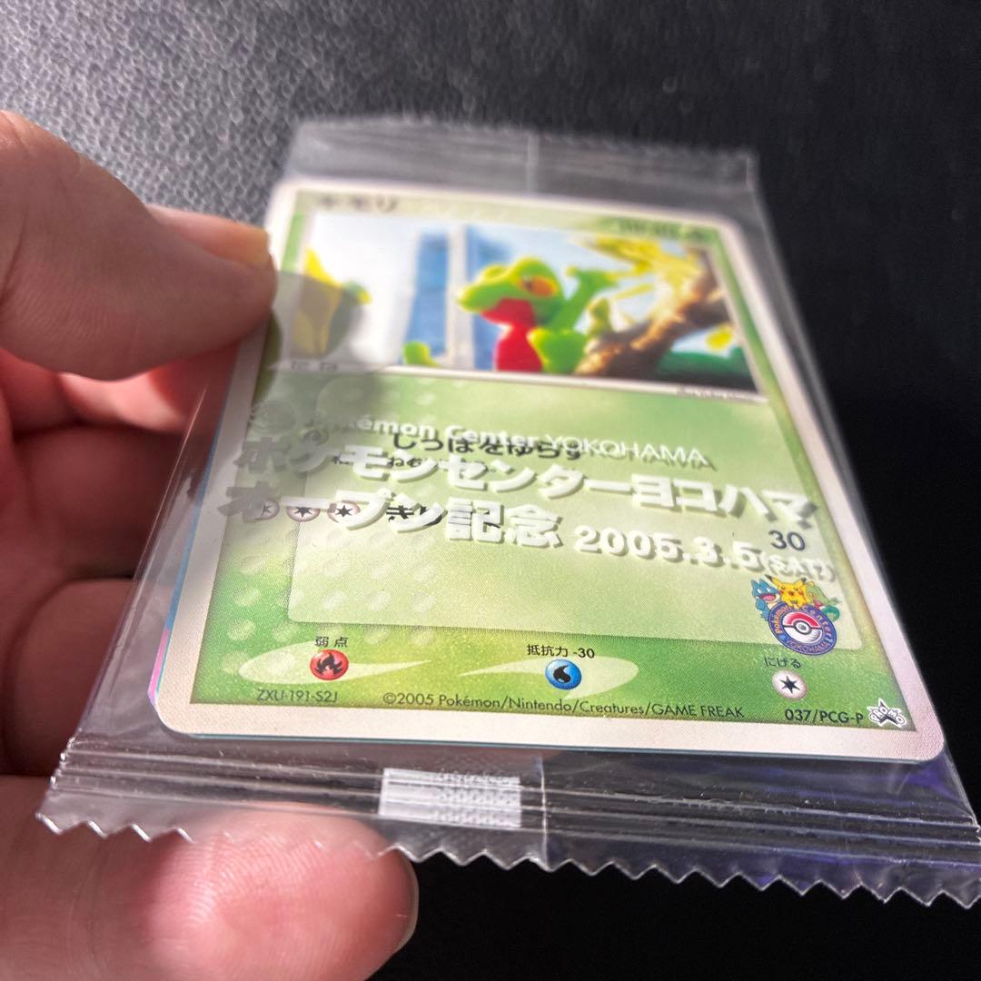 【希少】ポケモンカード キモリ ポケモンセンターヨコハマ プロモ 未開封