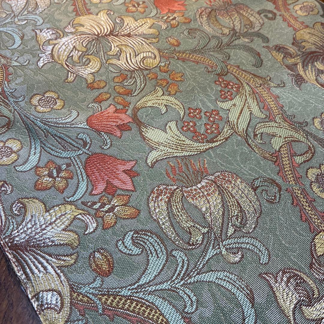 リオンなおちゃん　テーブルセンター　ウィリアムモリス　２点　ハンドメイド