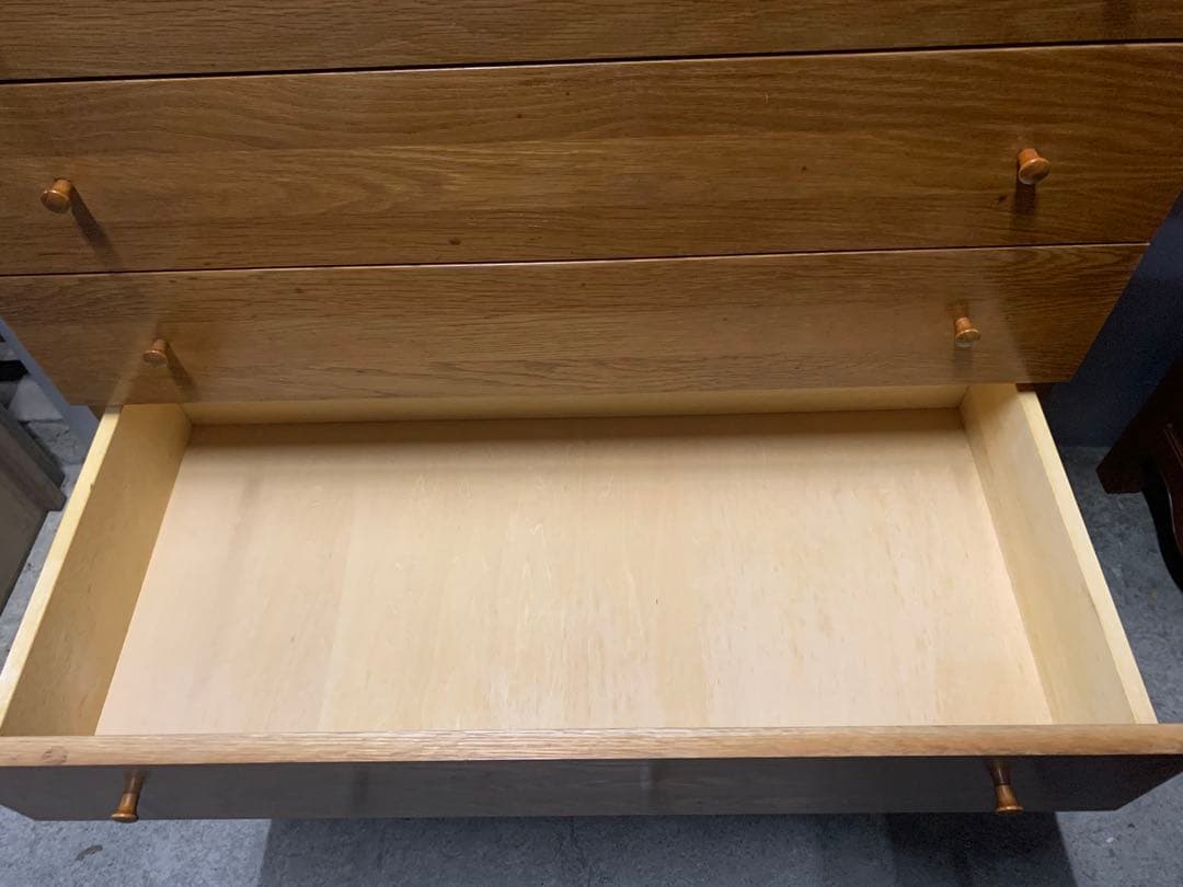 スタジオ・アルファ セ・シュット オーク材 9段 チェスト アクタス 北欧 大川