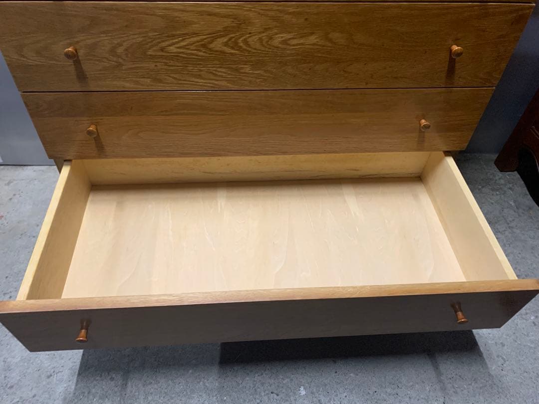 スタジオ・アルファ セ・シュット オーク材 9段 チェスト アクタス 北欧 大川