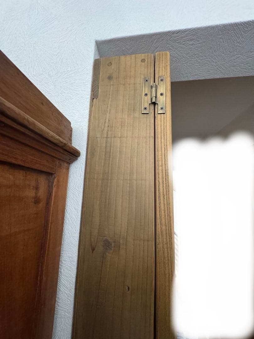 old ashiba 古材　ミラー　収納　鏡　ヴィンテージ