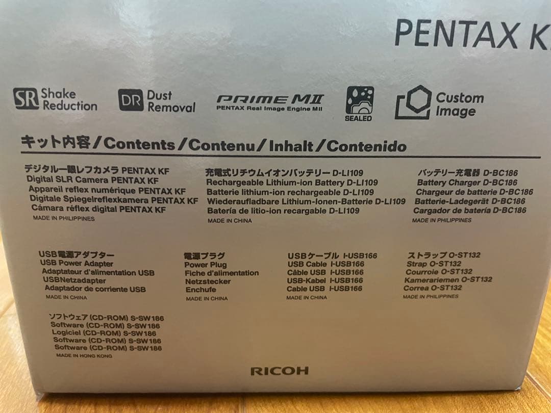 【新品未使用】PENTAX KF デジタル一眼レフカメラ ボディ ブラック