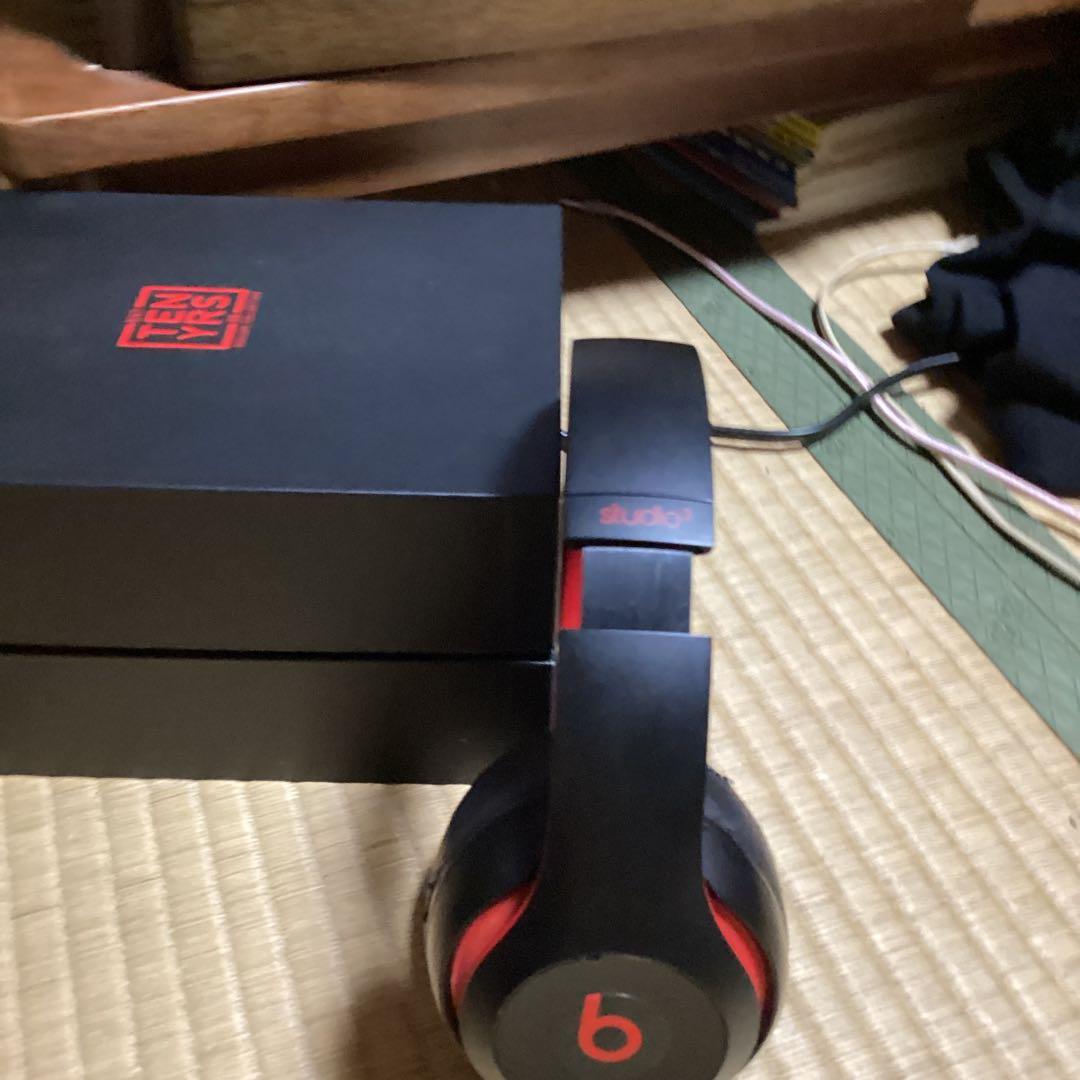Beats Studio ワイヤレスヘッドホン 黒/赤