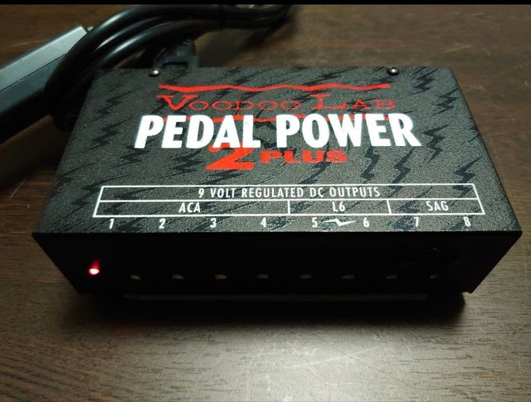 VoodooLab PEDAL POWER 2PLUS 中古美品