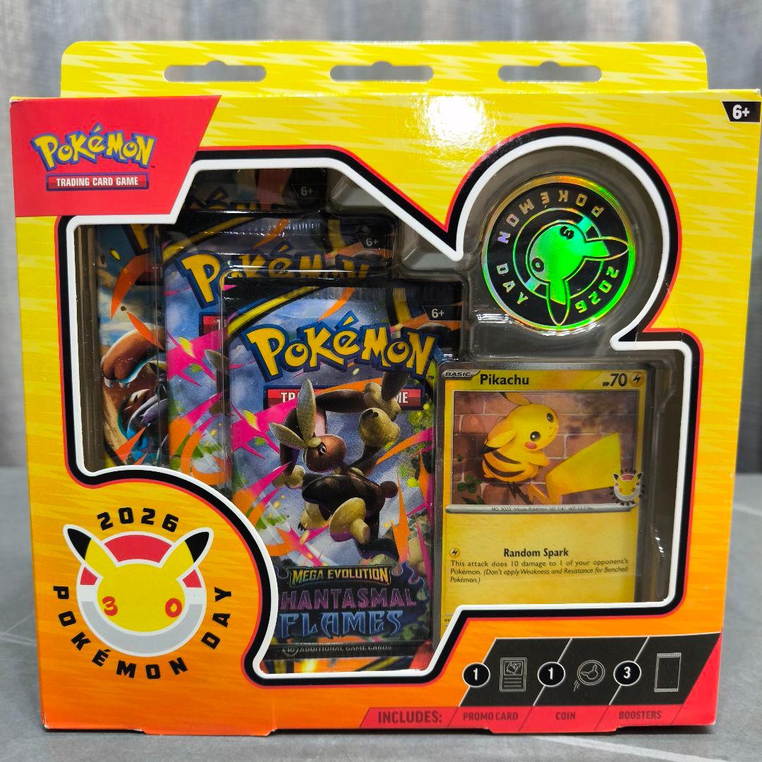 限定品 ポケモンデイ2026 コレクションボックス 30周年 ピカチュウプロモ