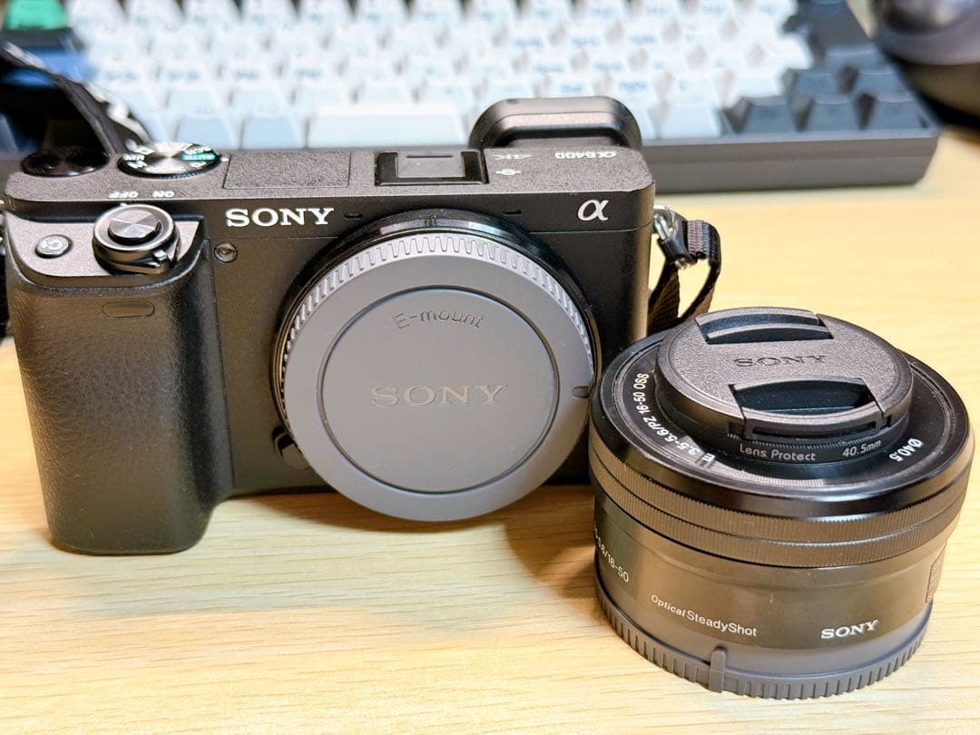 【美品】SONY α6400 パワーズームレンズキット ILCE-6400L