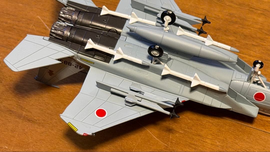 F-2A、F-4EJ、F-15J 1/100スケール 3点セット