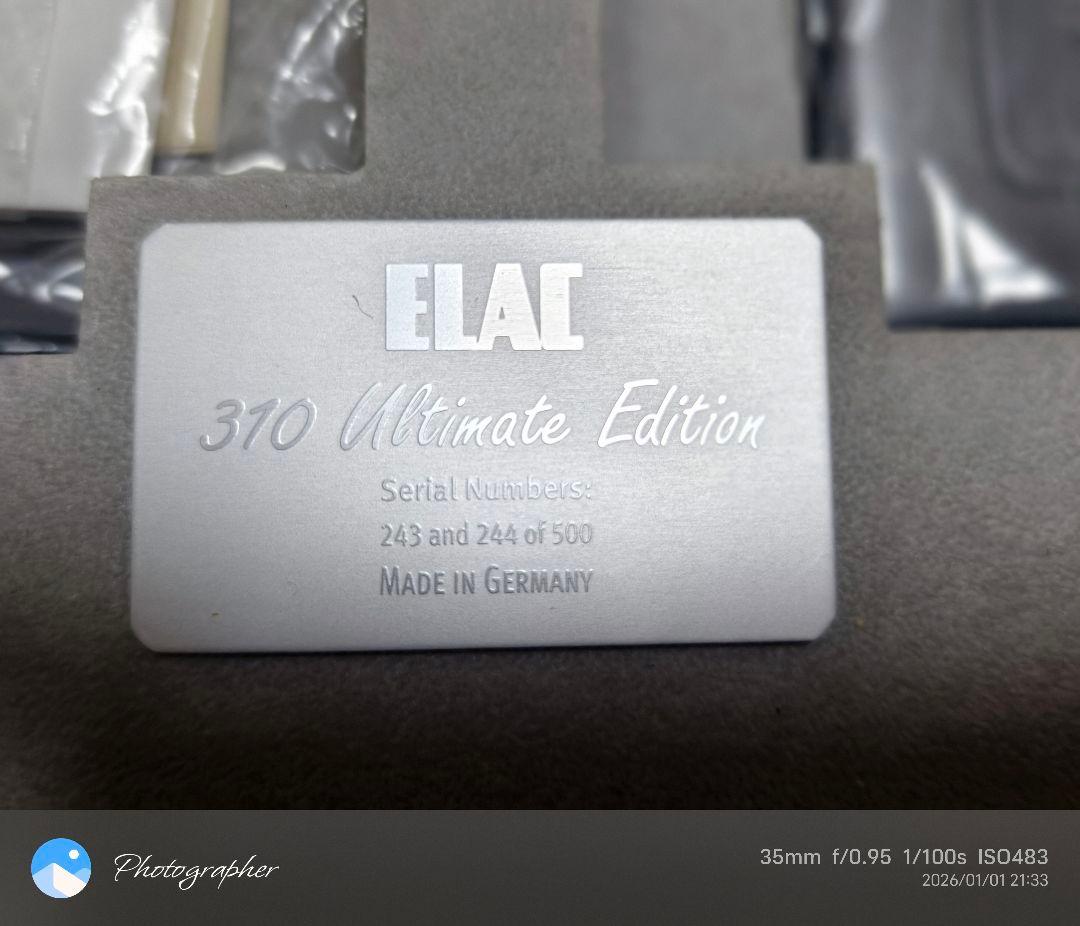 訳アリ 格安 ELAC 310 Ultimate ペア 中古 限定品