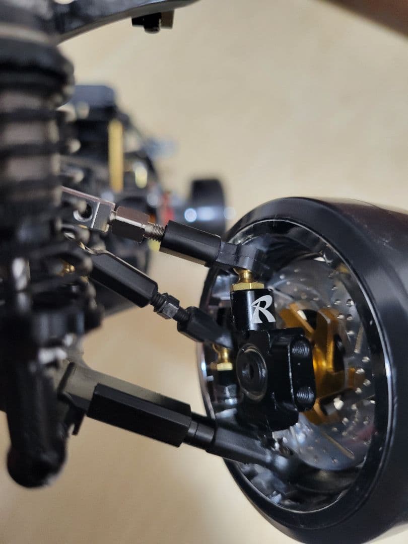 タミヤ　TA02 ドリフト仕様　魔改造　メカ付き　ドリラジ　RWD