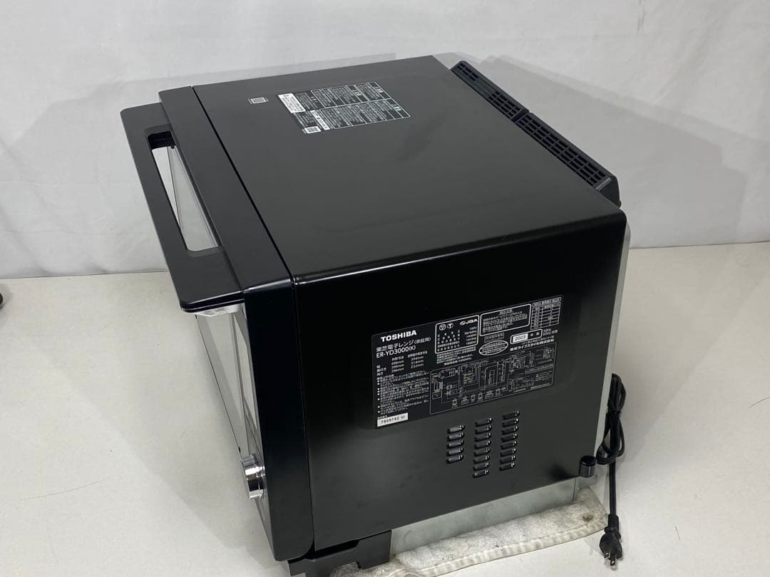 TOSHIBA オーブンレンジ石窯ドームER-YD3000(K)2023年製