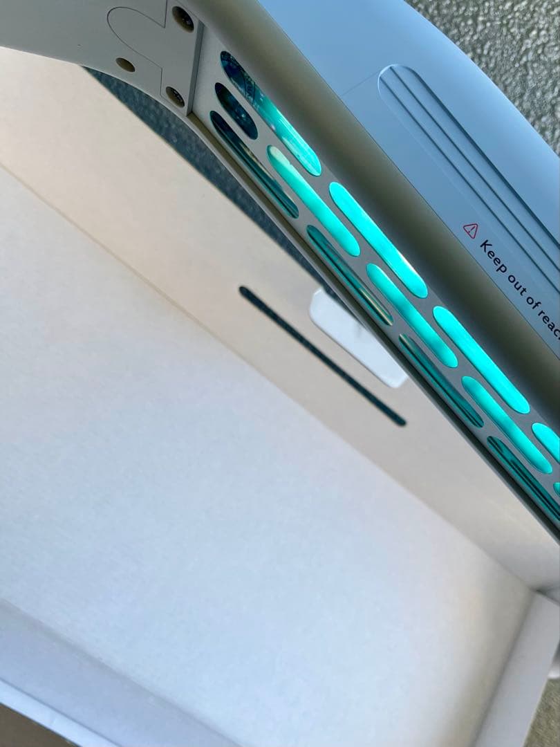 米軍放出未使用品99.9%除菌 HygenX Vray ポータブルUV-C除菌器