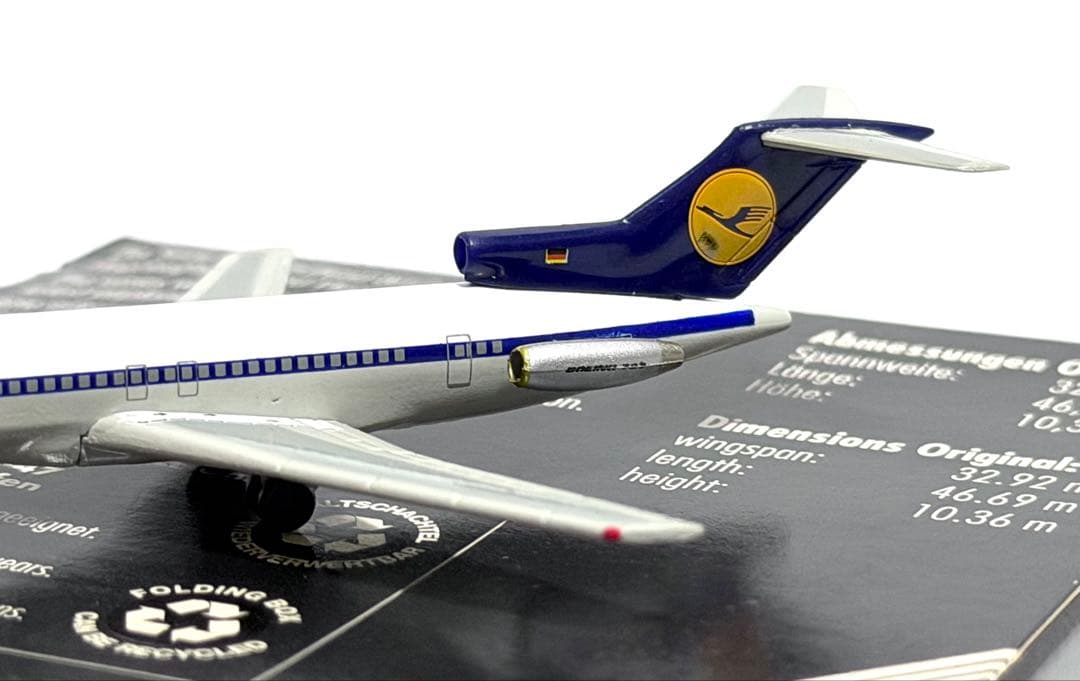 herpa 1/500 A320 B727 B737等、ルフトハンザ4機セット