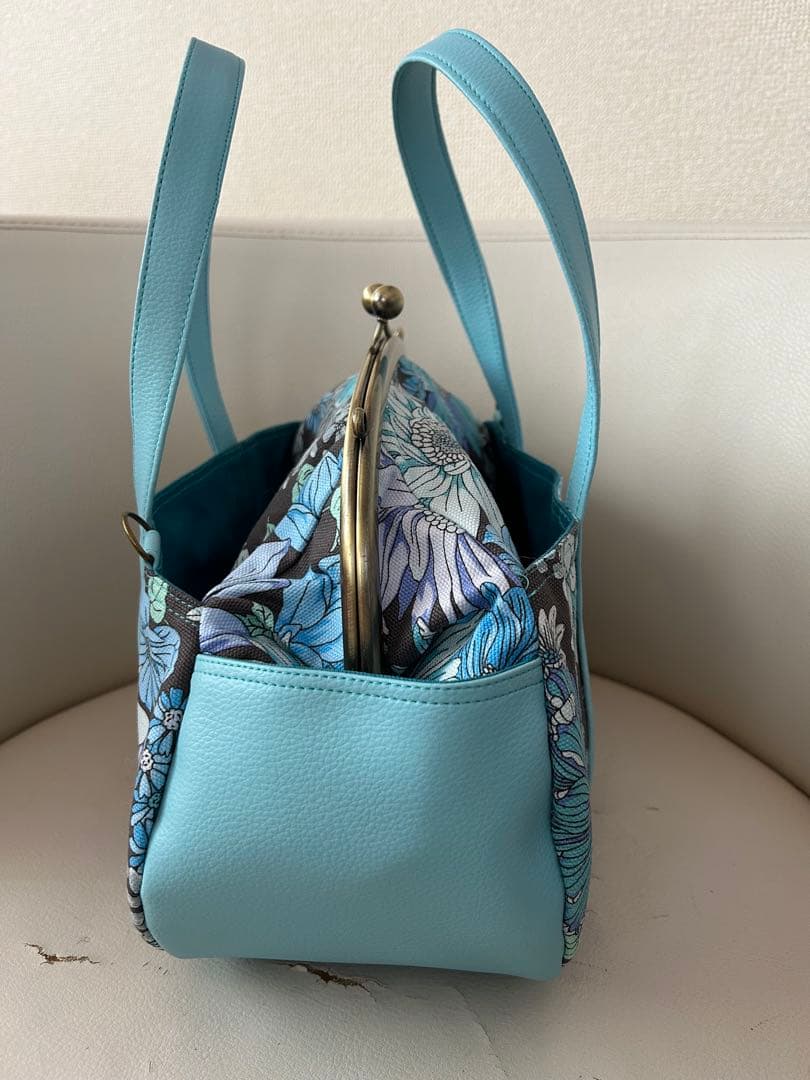 花柄がま口BAG