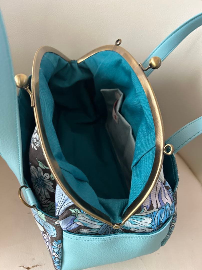 花柄がま口BAG
