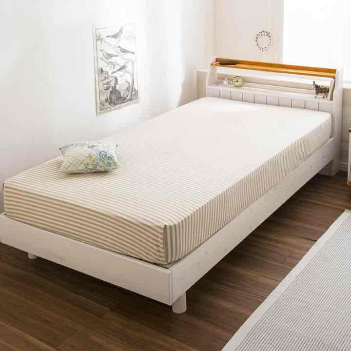 カントリー調すのこベッド