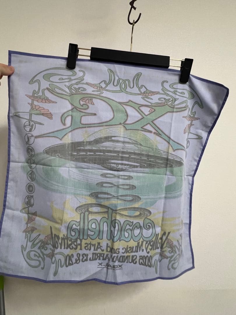XG × Coachella 2025 限定スカーフ バンダナ 未使用品