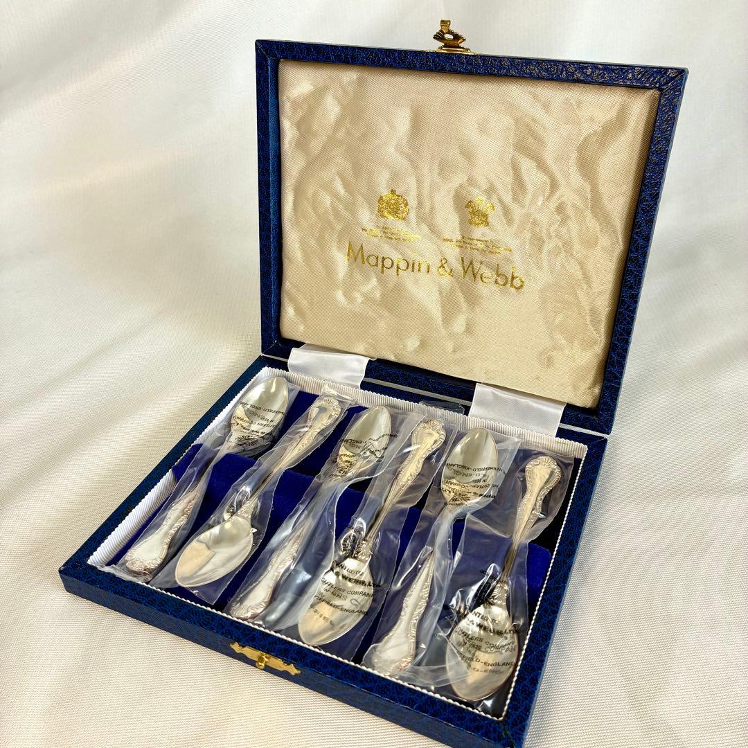 未使用✨Mappin & Webb カトラリーセット 6本入り シルバープレート