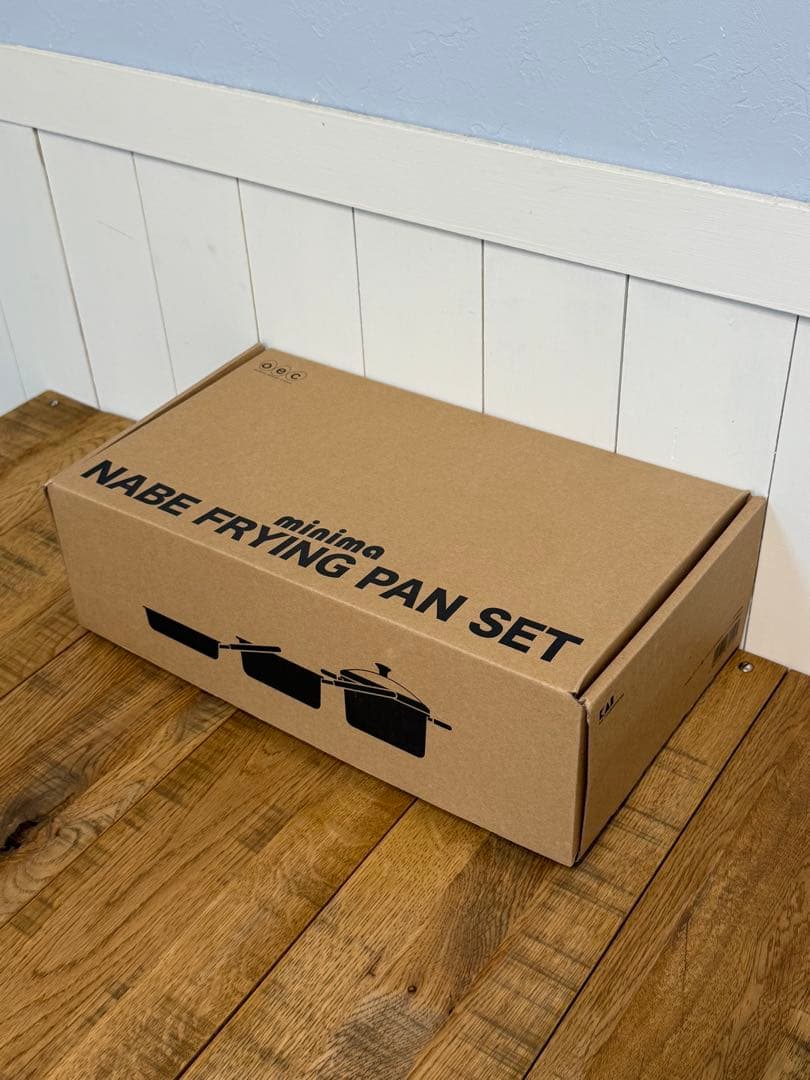 新品 貝印 o.e.c ミニマ 鍋 フライパン３点セット