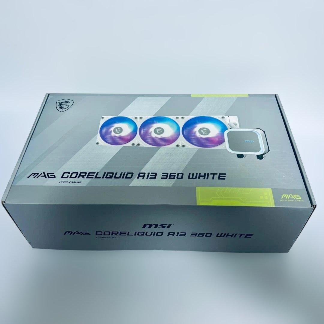 PC用ファン・クーラー MSI MAG CoreLiquid A13 360 WHITE