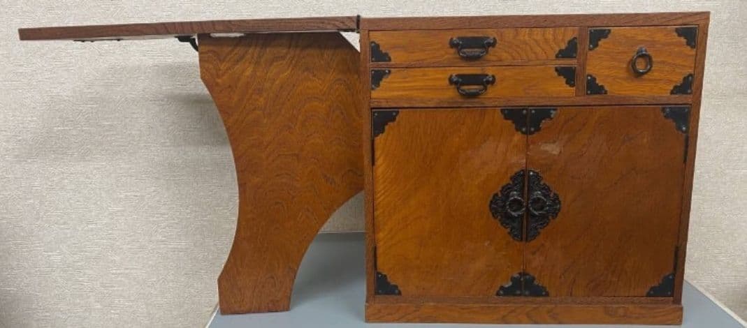 昭和レトロ　裁縫箱　小物入れ　木製 アンティーク