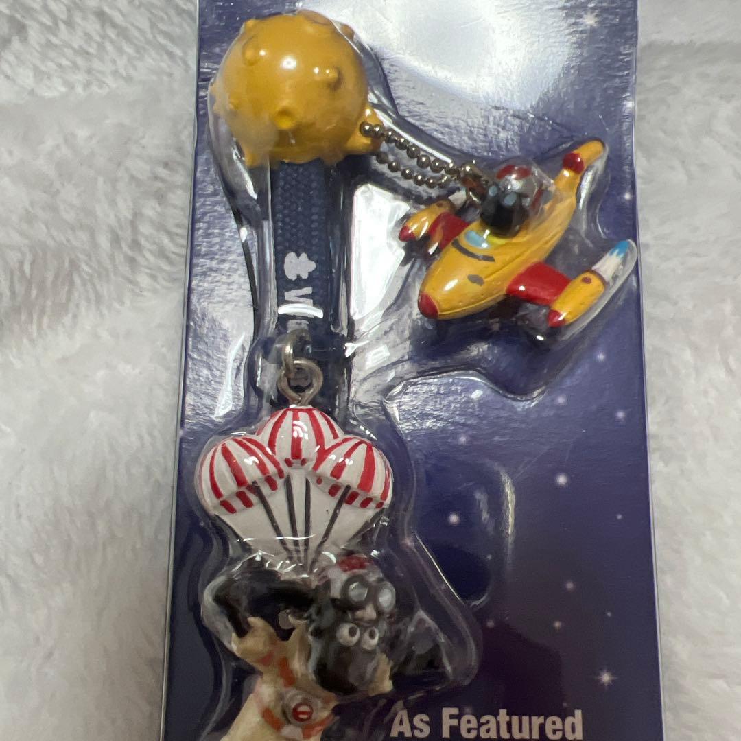 ウォレスとグルミット　ひつじのショーン　ストラップ　グリコ　キーホルダー　イワヤ
