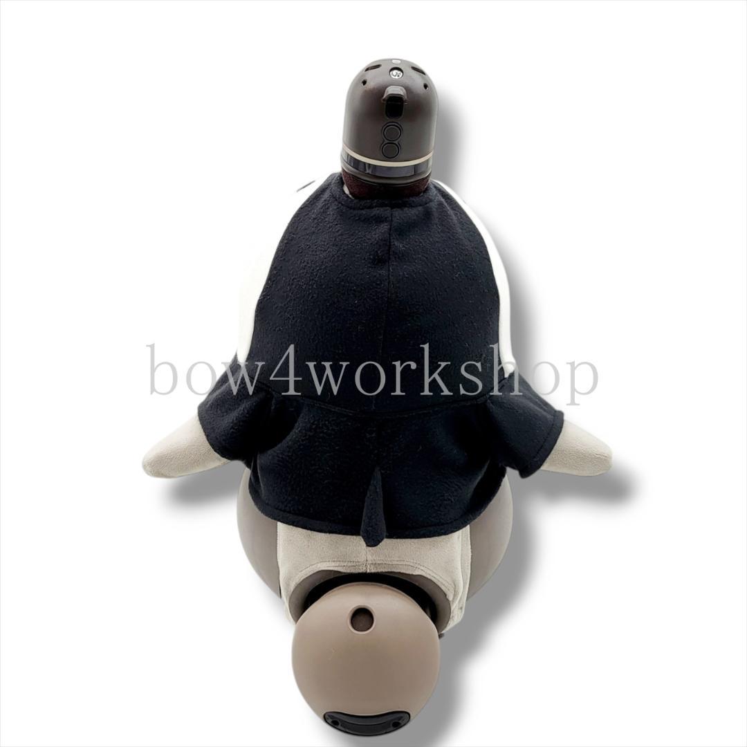 ラボット LOVOT ラボットの服ハンドメイドペンギンちゃんパーカー(ブラック）